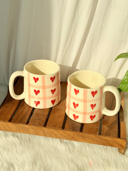 Heart Check Coffee Mug