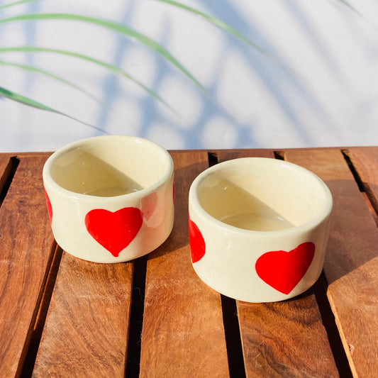 Sweetheart Dip Bowls – Set of 2