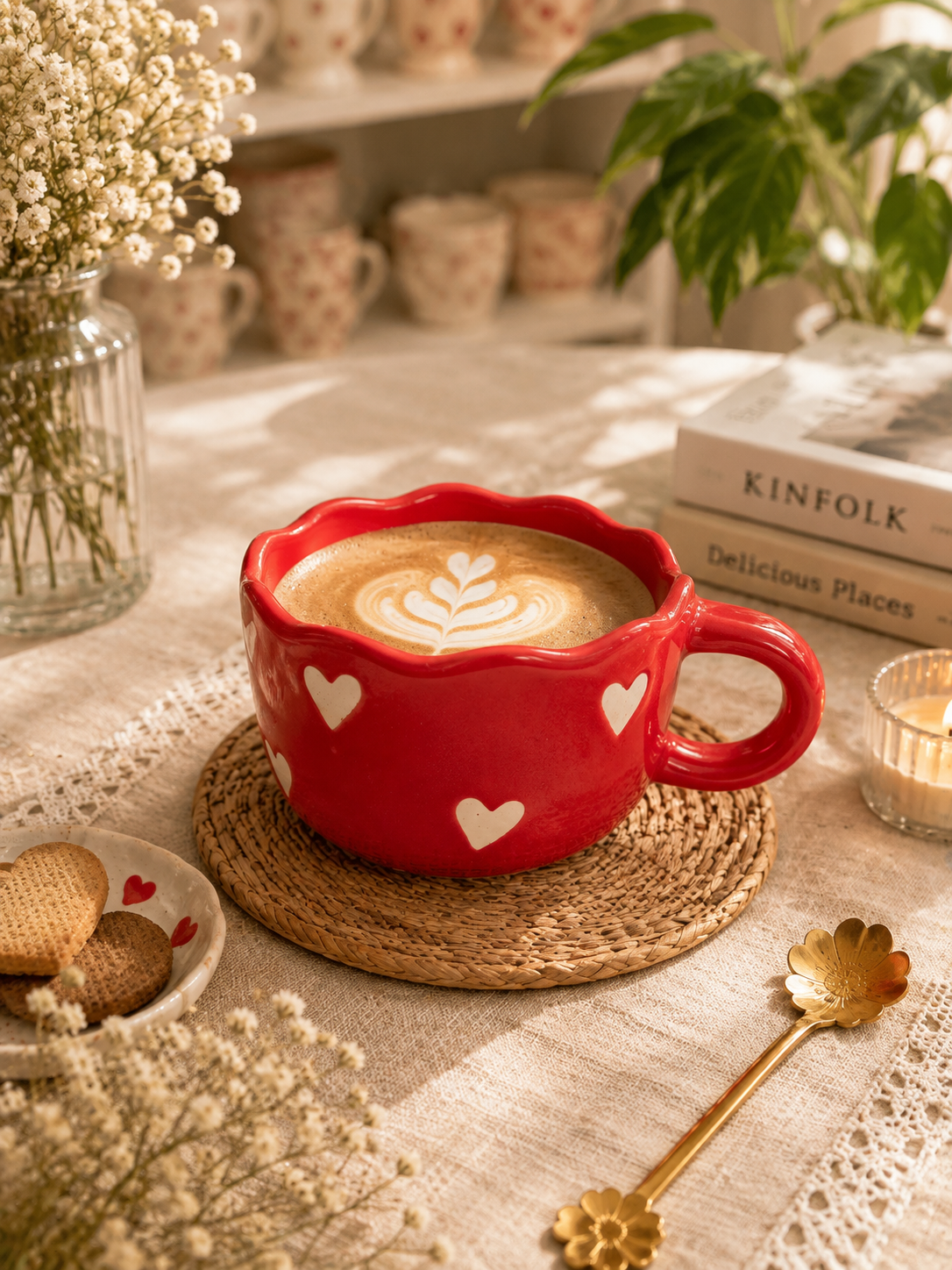 Red Heart Ceramic Mug – Love Edition