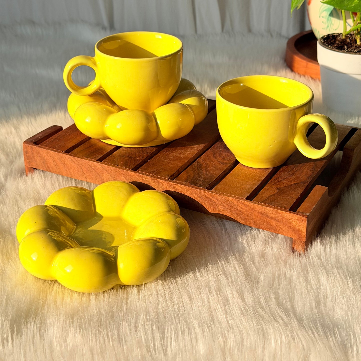 Sunbeam Bloom Cup & Saucer Set