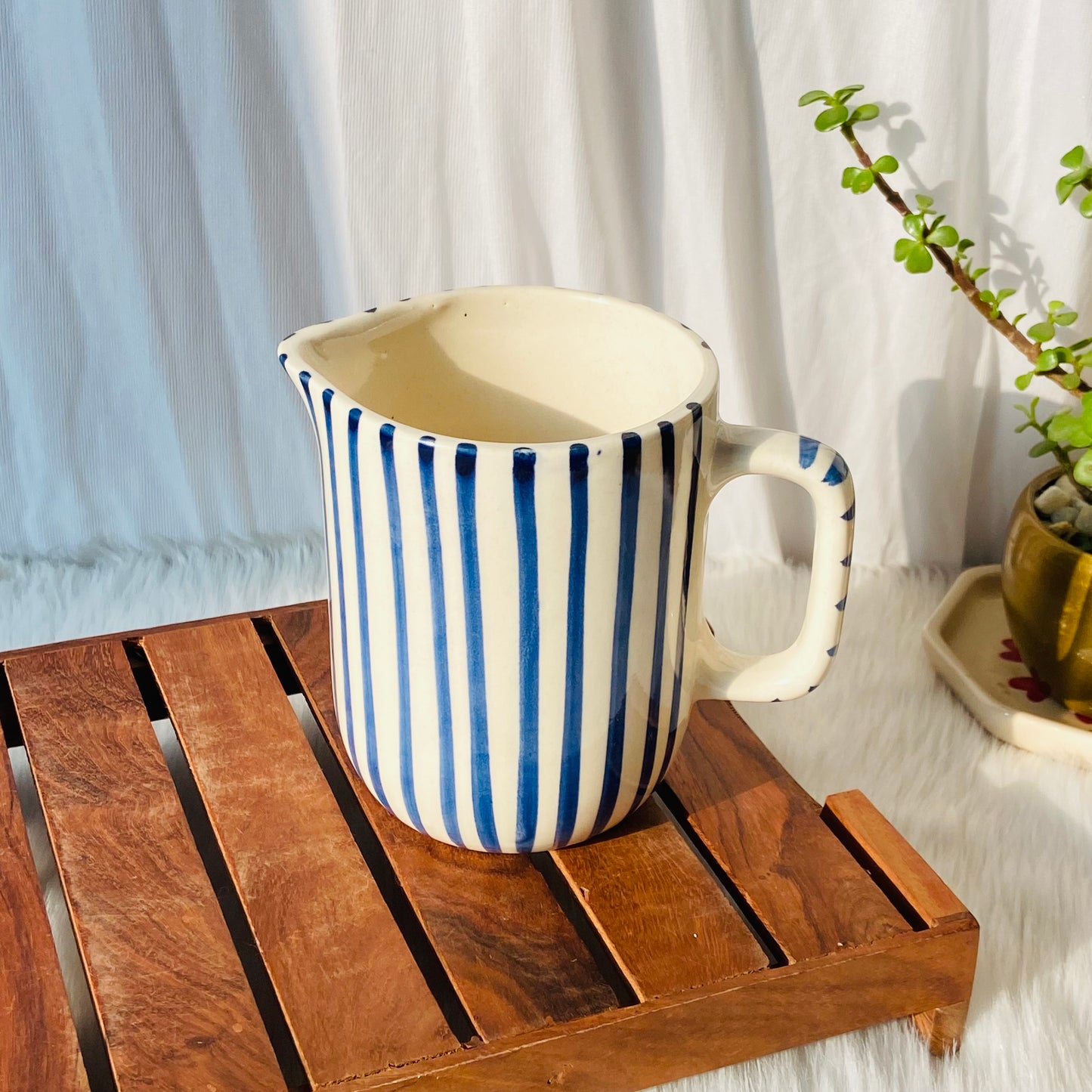 Blue Line Jug