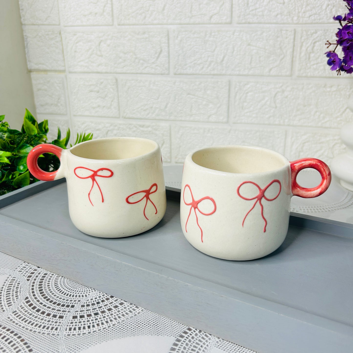 Bow Pink Mug
