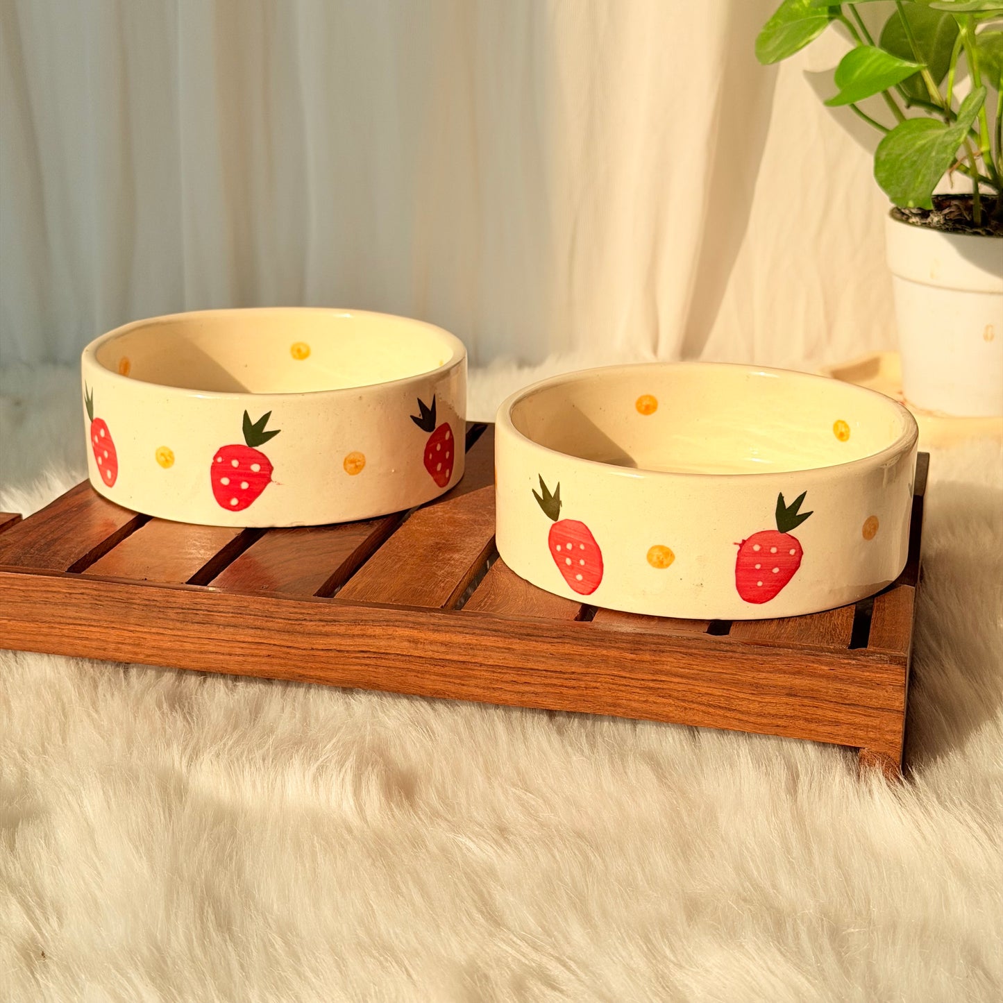 Strawberry Bliss Handcrafted Breakfast Bowl