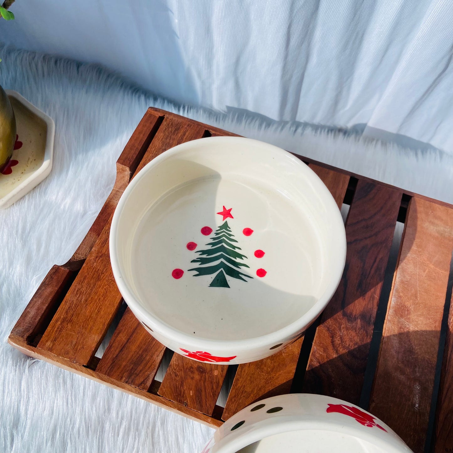 Christmas Tree Breakfast bowl
