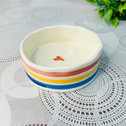 Rainbow Morning Ceramic Breakfast Combo Set (set of 3 )