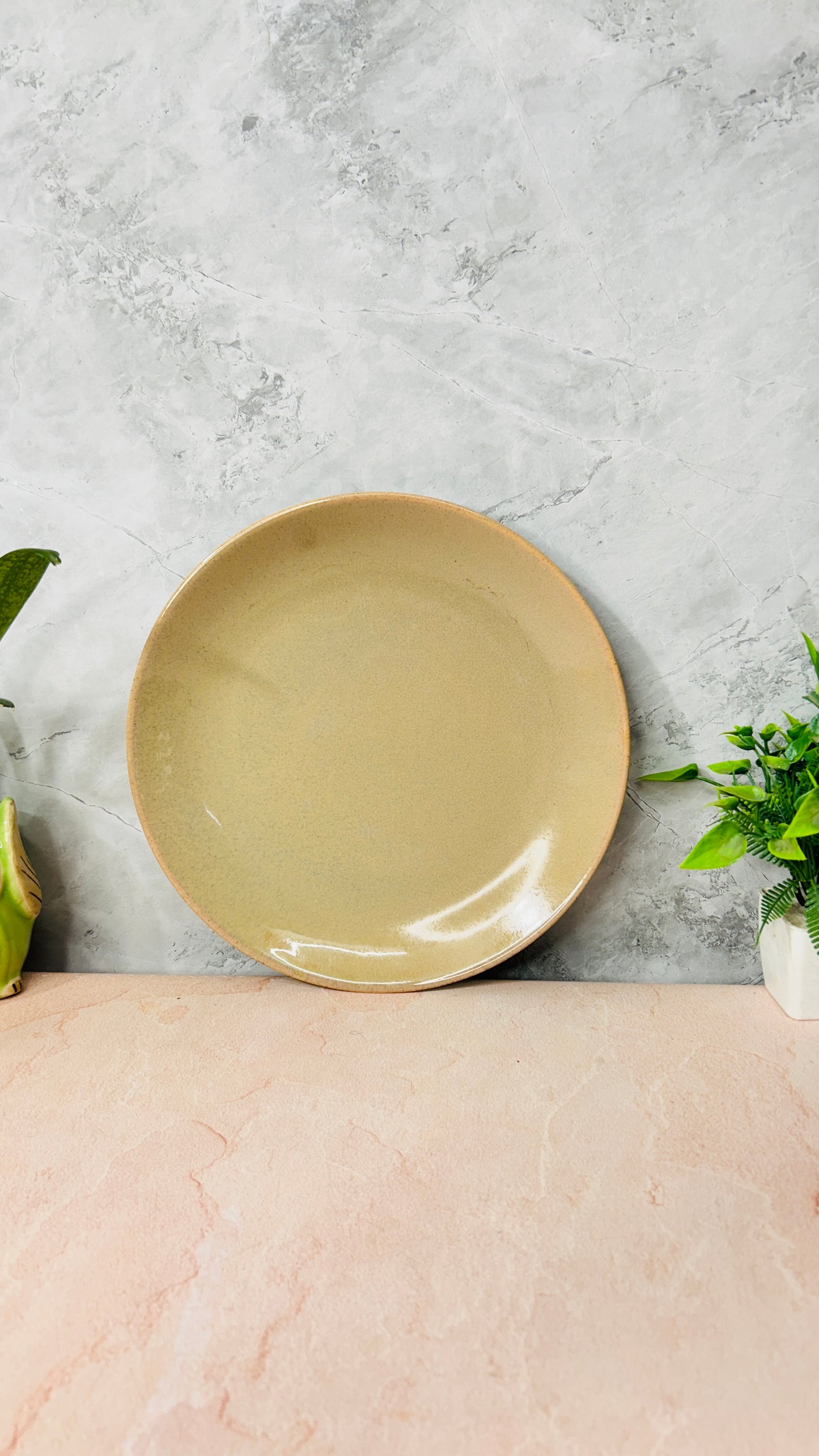 Studio Beige Dinner Plate (Pack of 1)