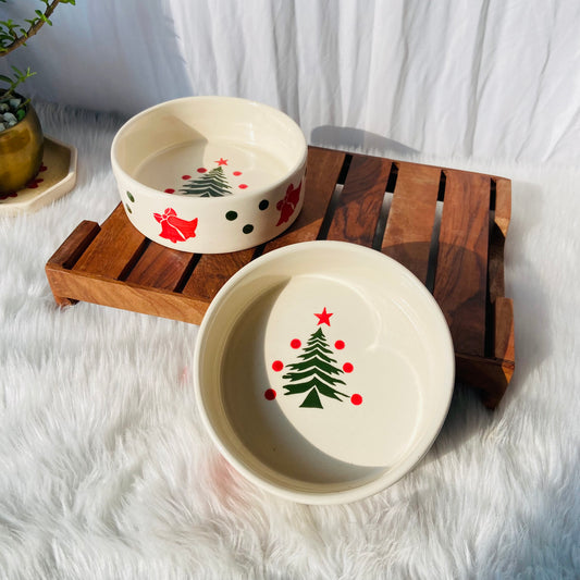Christmas Tree Breakfast bowl