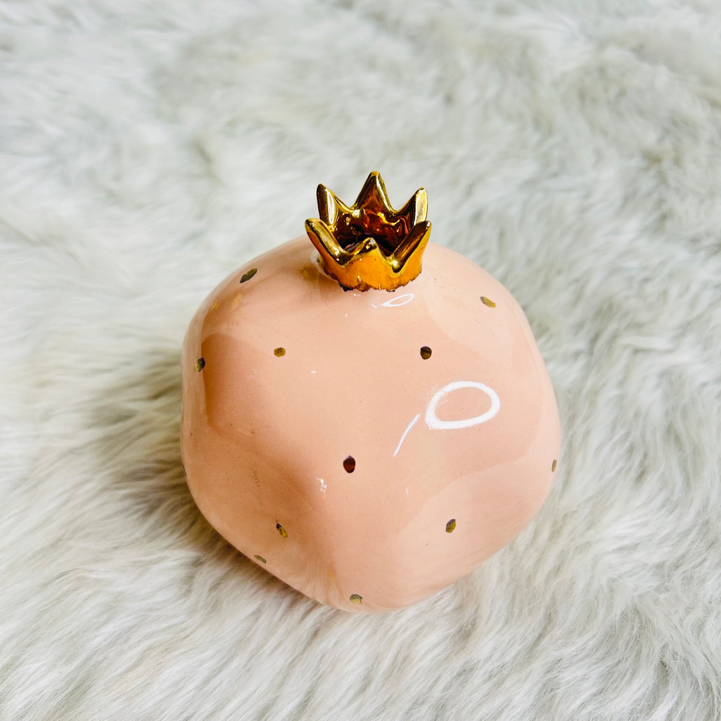 Pink Pomogranate Vase (Pack of 1)