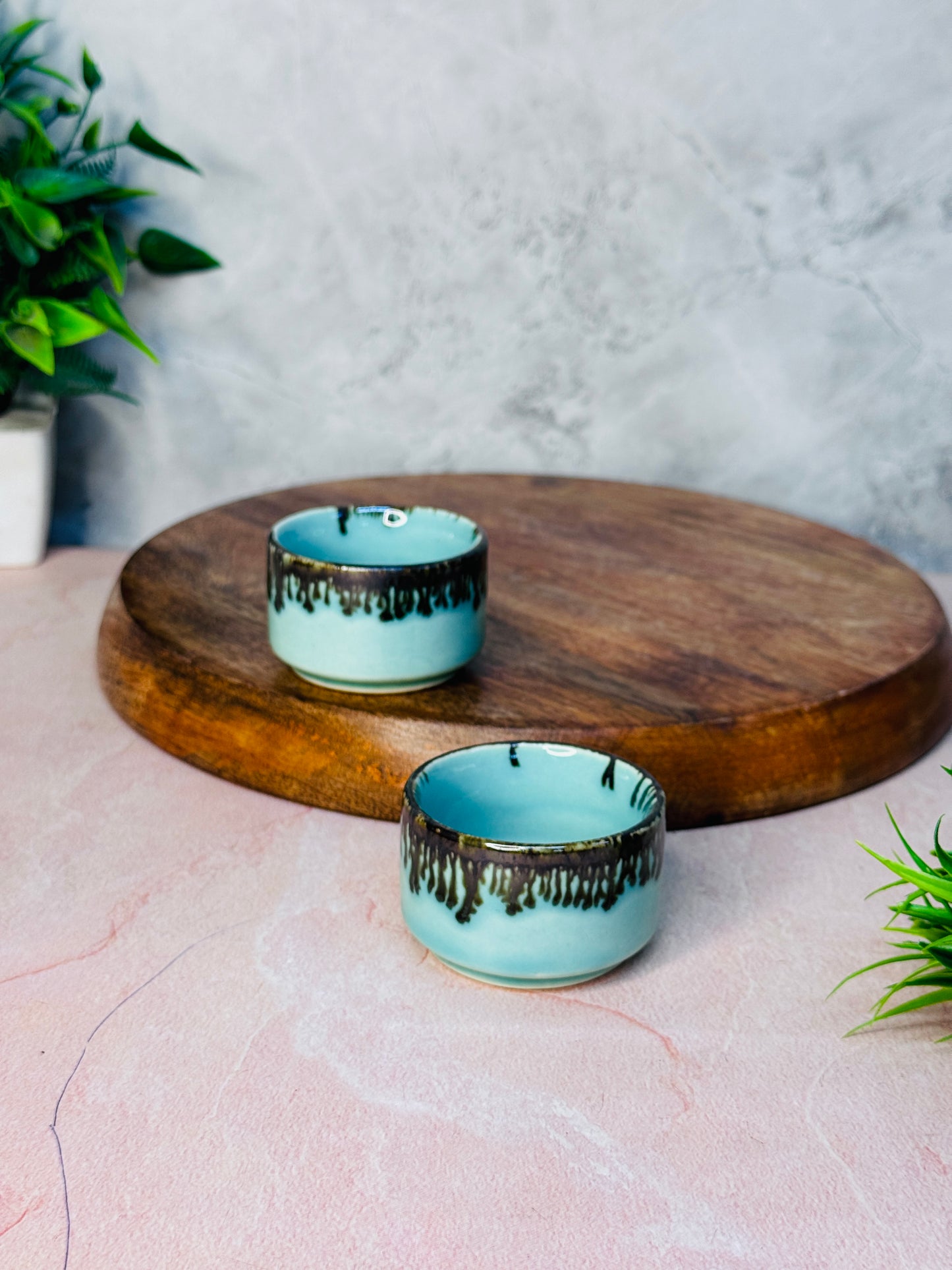 Sky Blue Chutney Bowl (Set of 2)