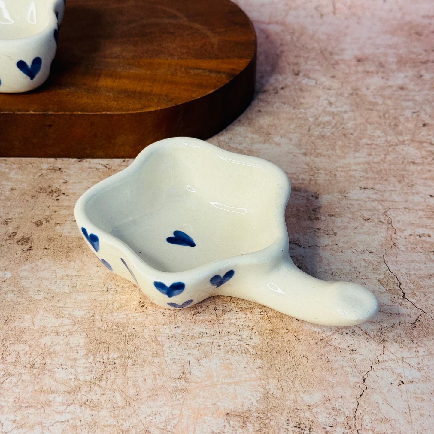 Blue Heart Dip Bowl (Pack of 1)