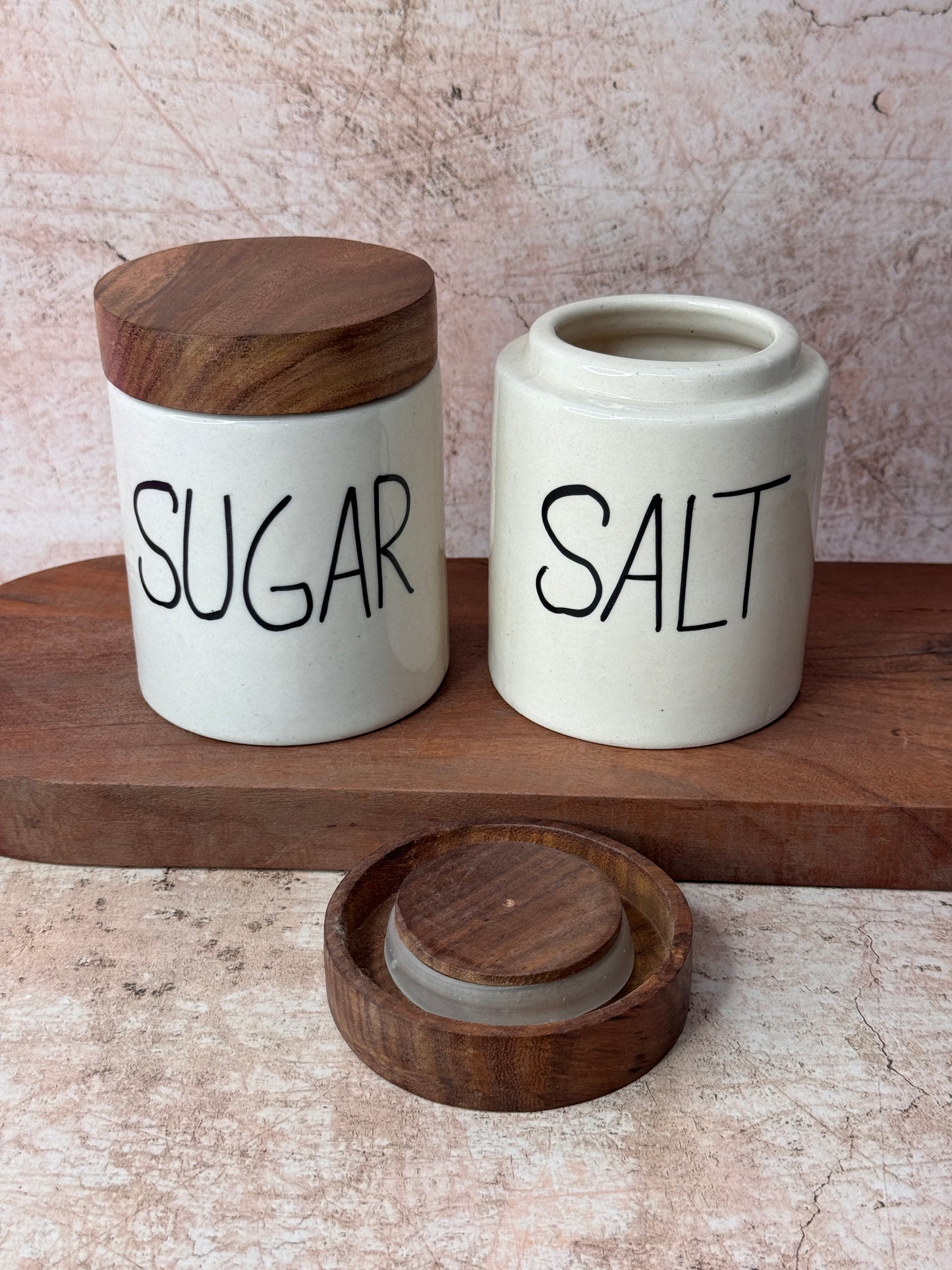 Salt Sugar Airtight Set (Pack of 2)
