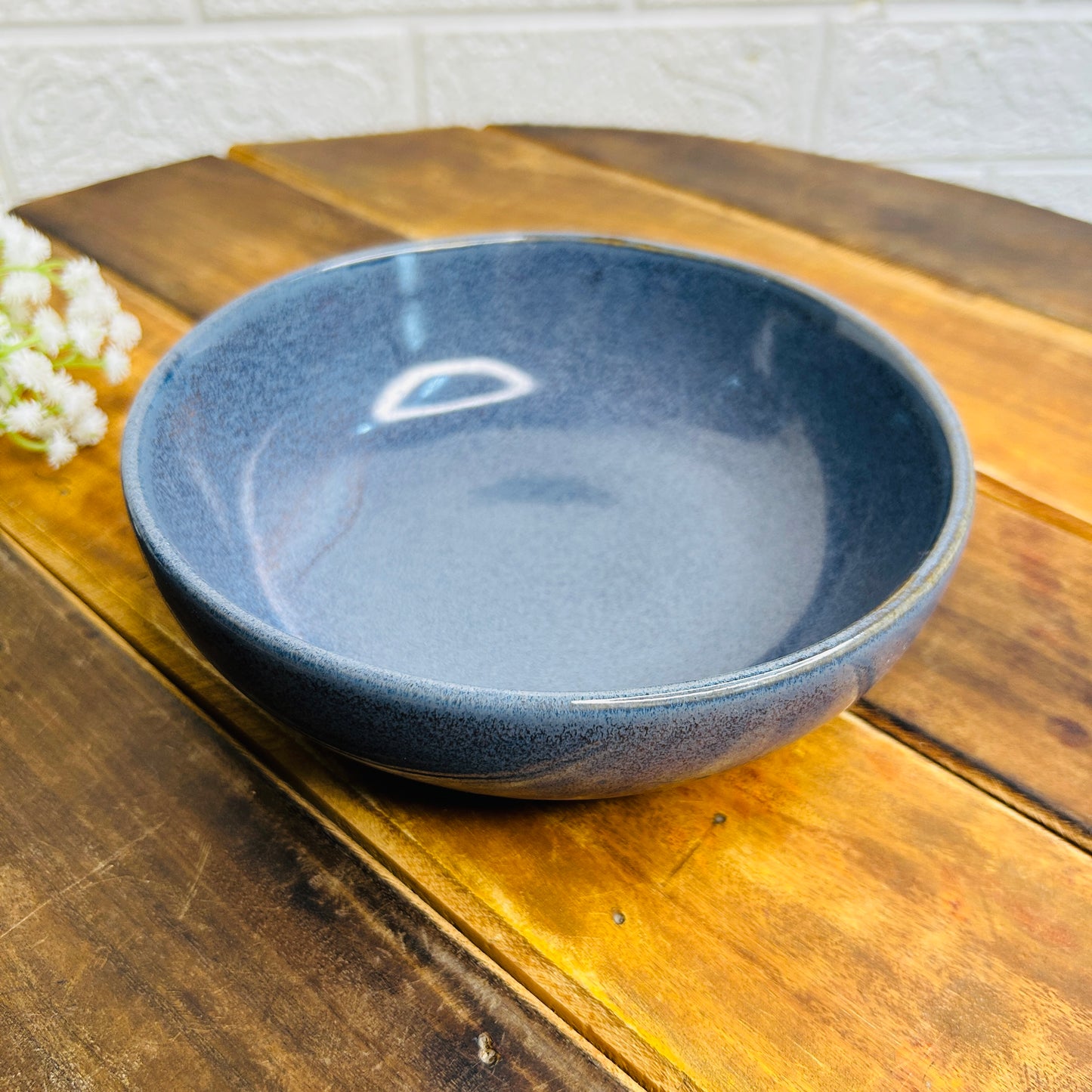 Studio Blue Spiral Dinner Set of 4