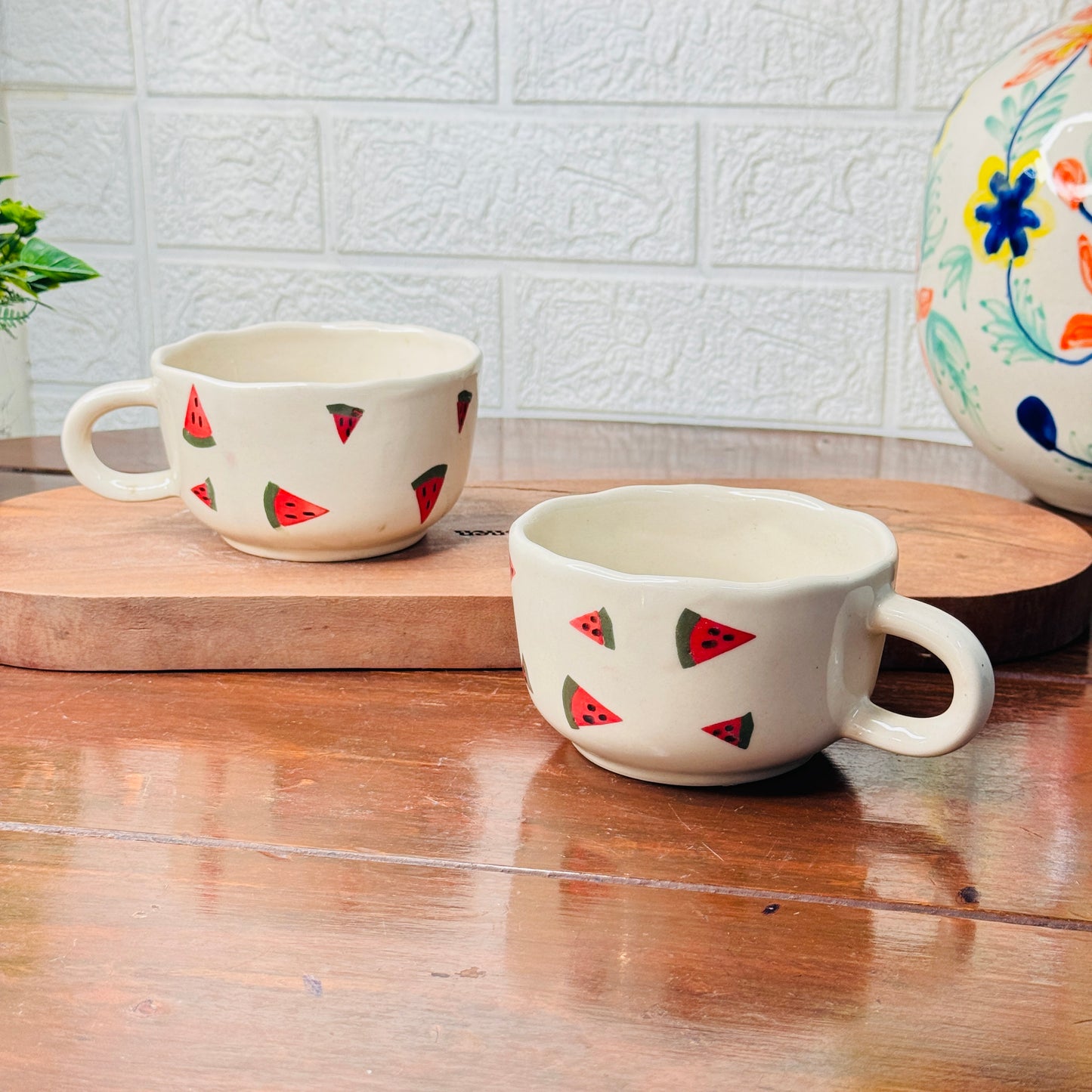 Watermelon Broad Mug (Pack of 1)