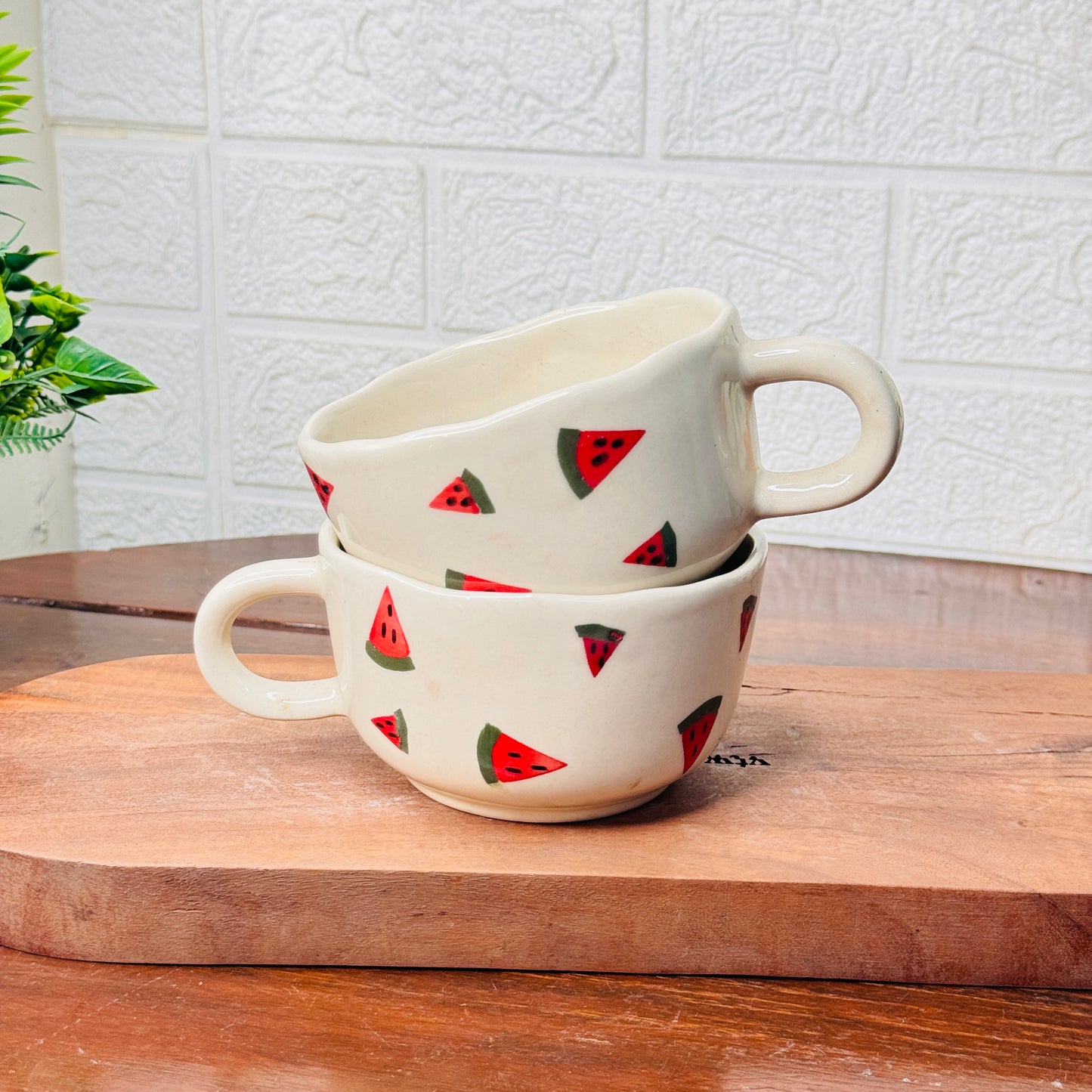 Watermelon Broad Mug (Pack of 1)