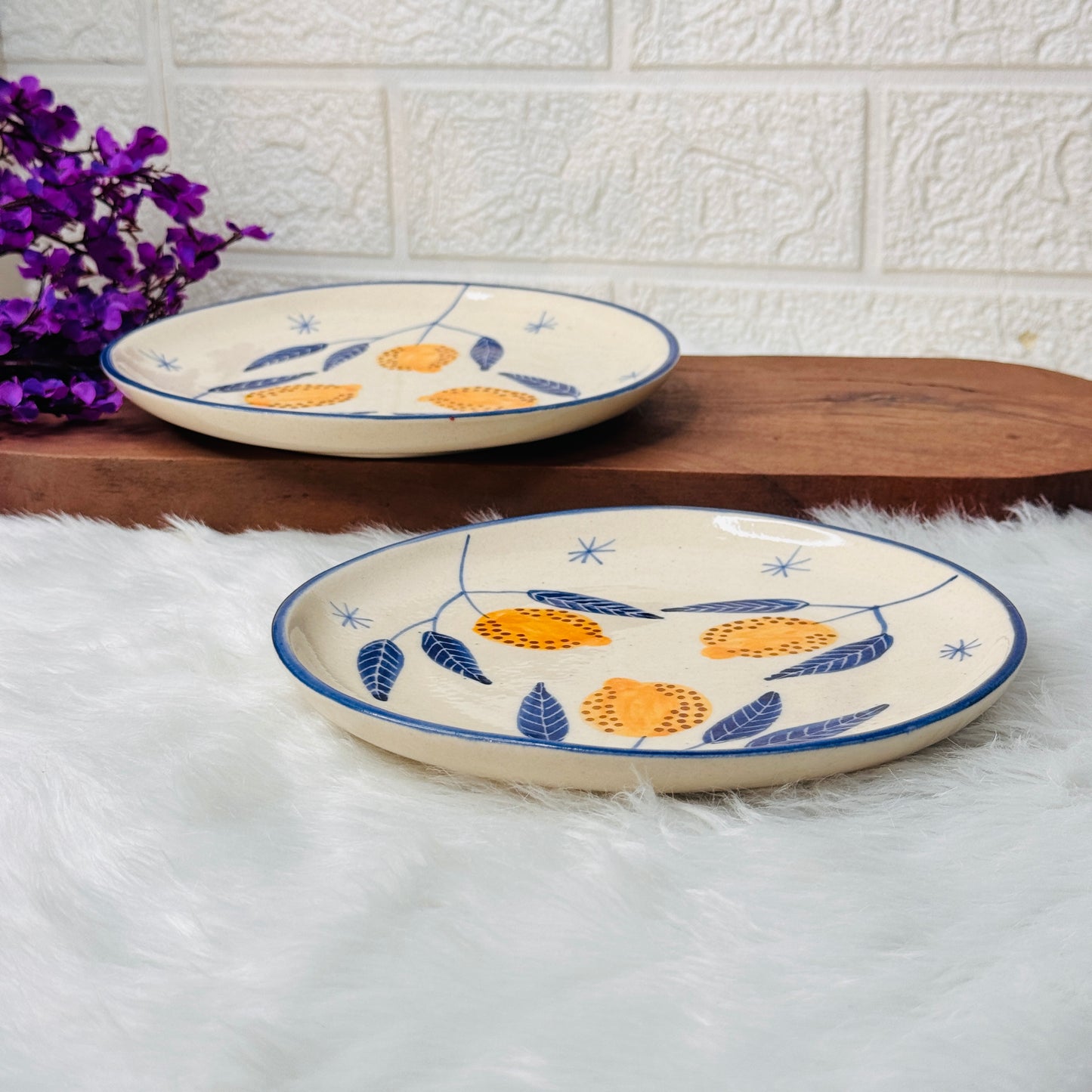 Lemon Plate 7.5 inch (Pack of 1)