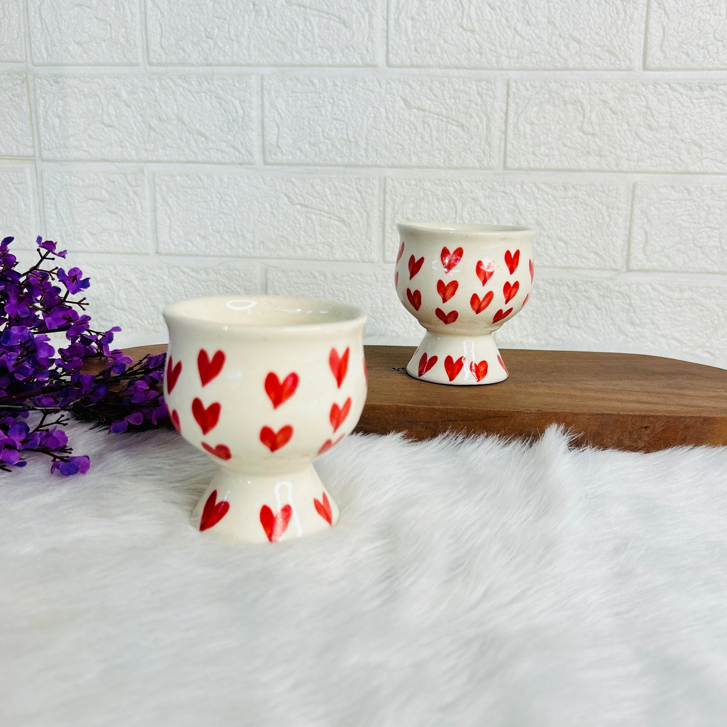 Red Heart Scoop Cup (Pack of 1)