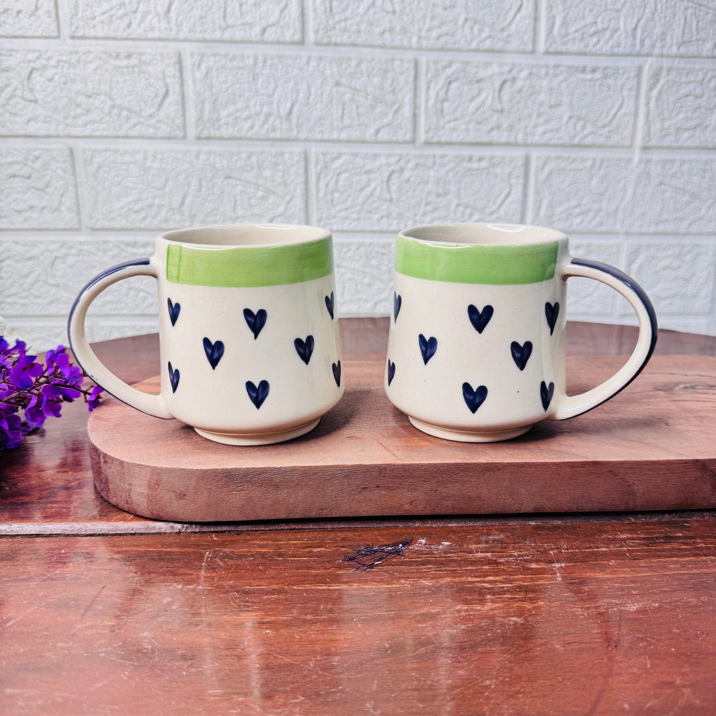 Blue Heart Bliss Mug