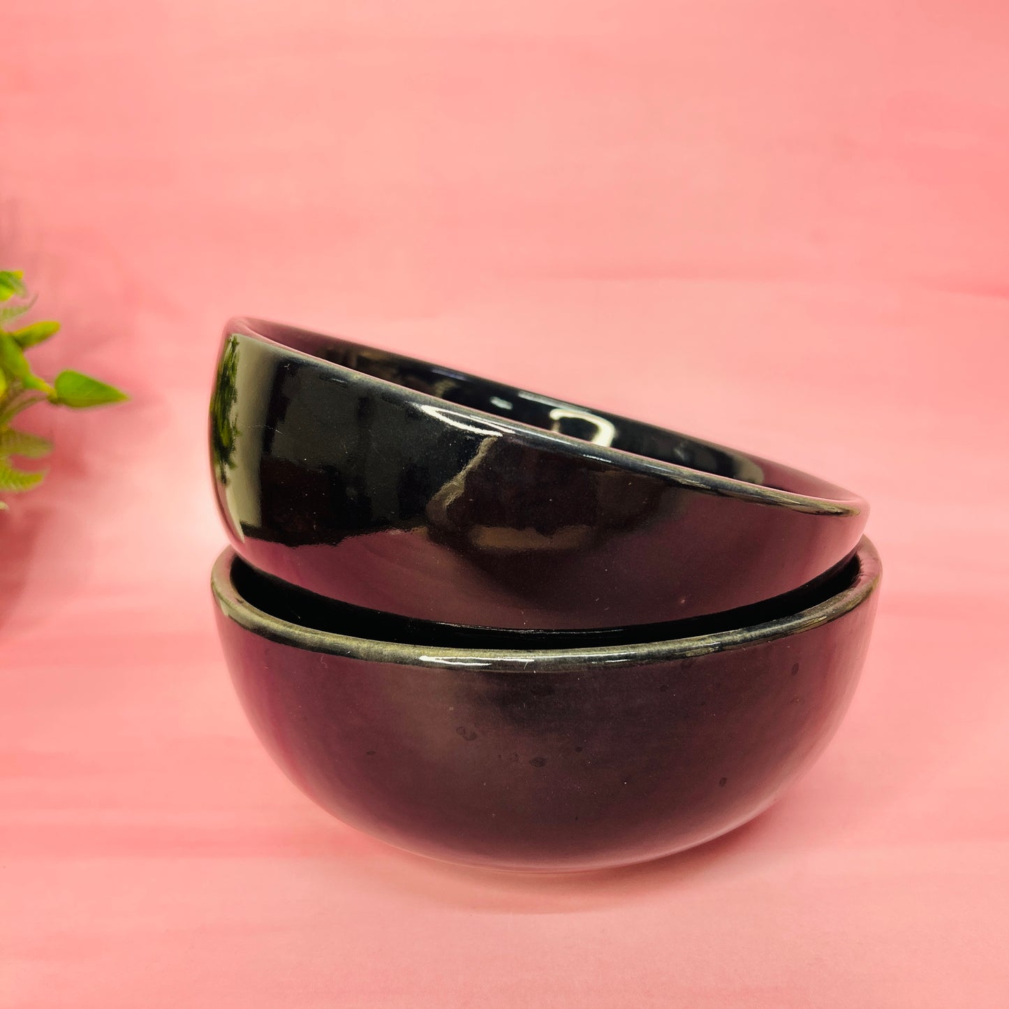 Black Serving Bowl (Pack of 1)