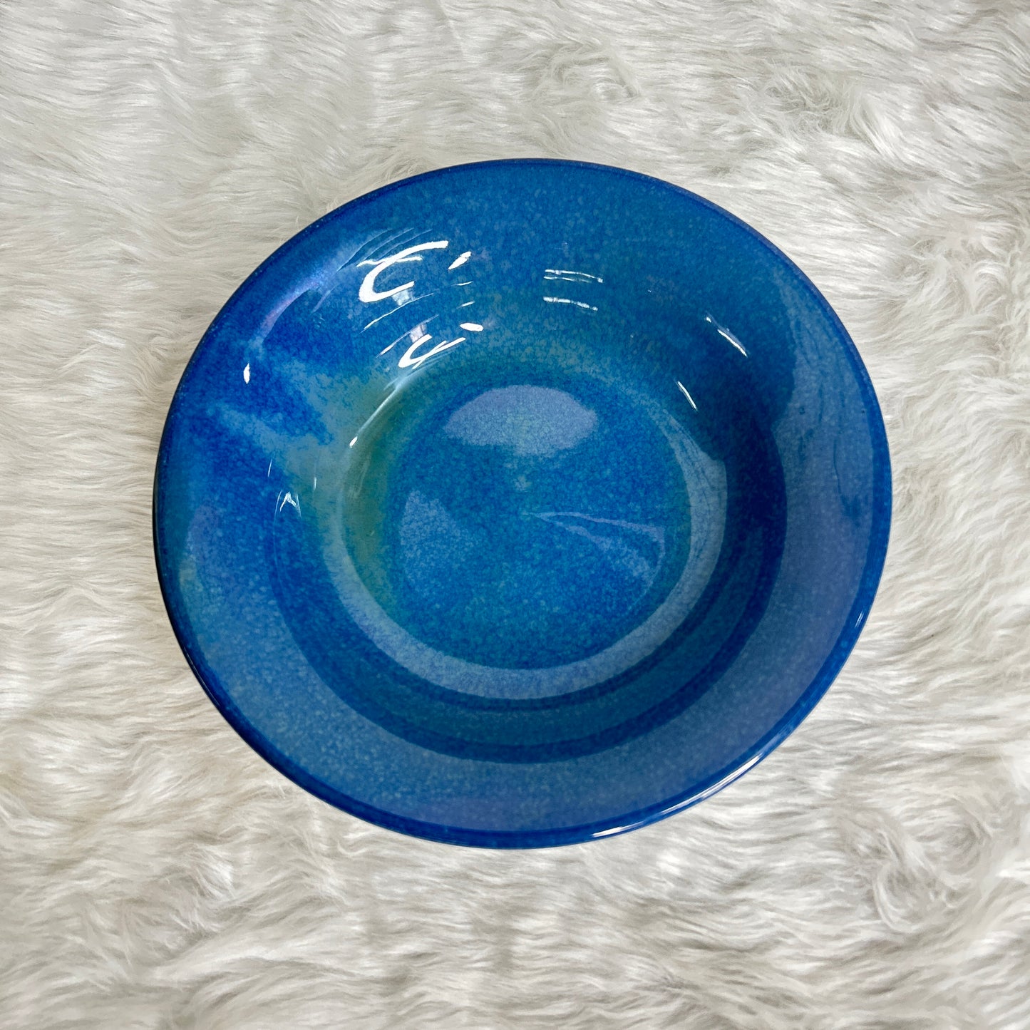 Blue Pasta Plate 9 inch (Pack of 1)