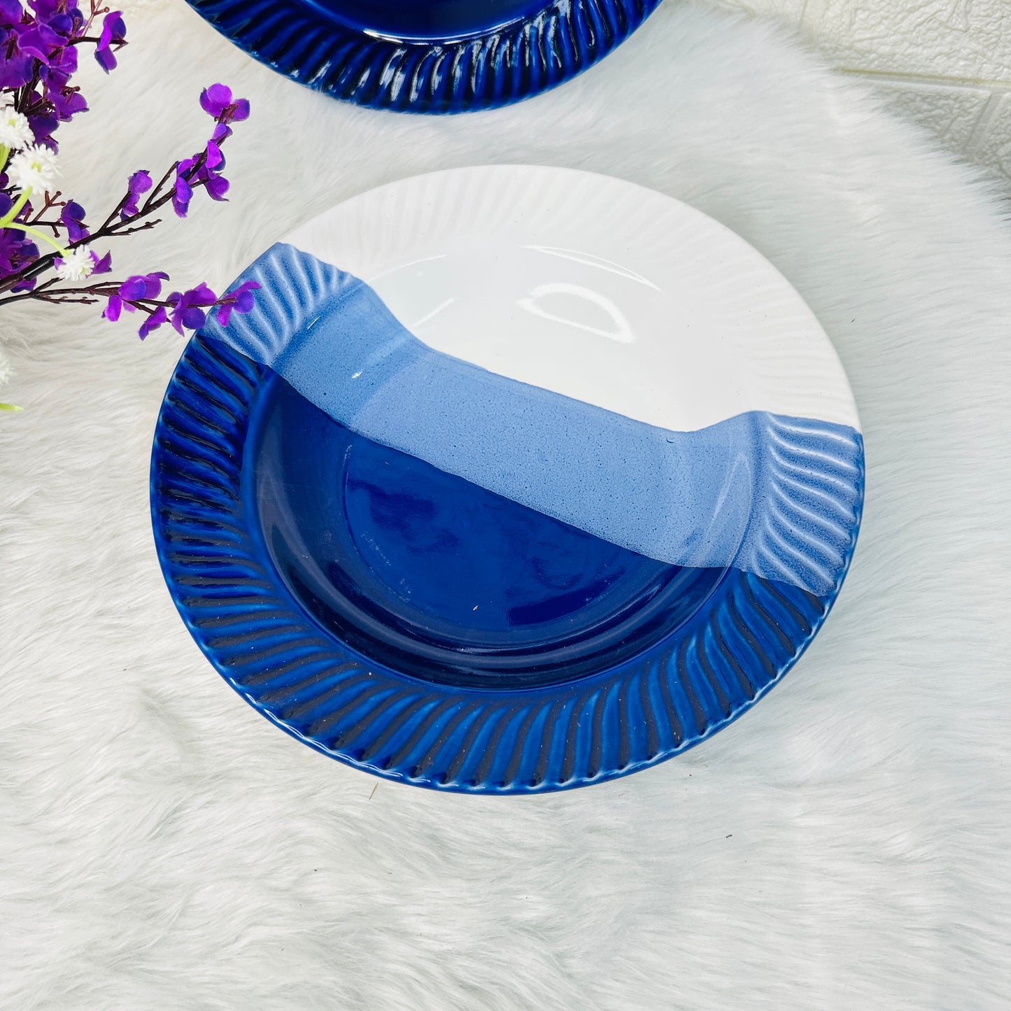 Blue Coast Dual-Tone Deep Plate