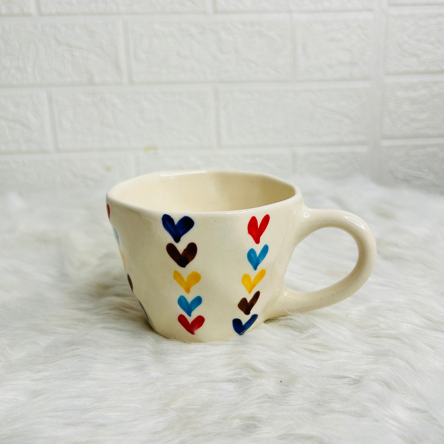 Multiheart Cup & Saucer (Pack of 1)