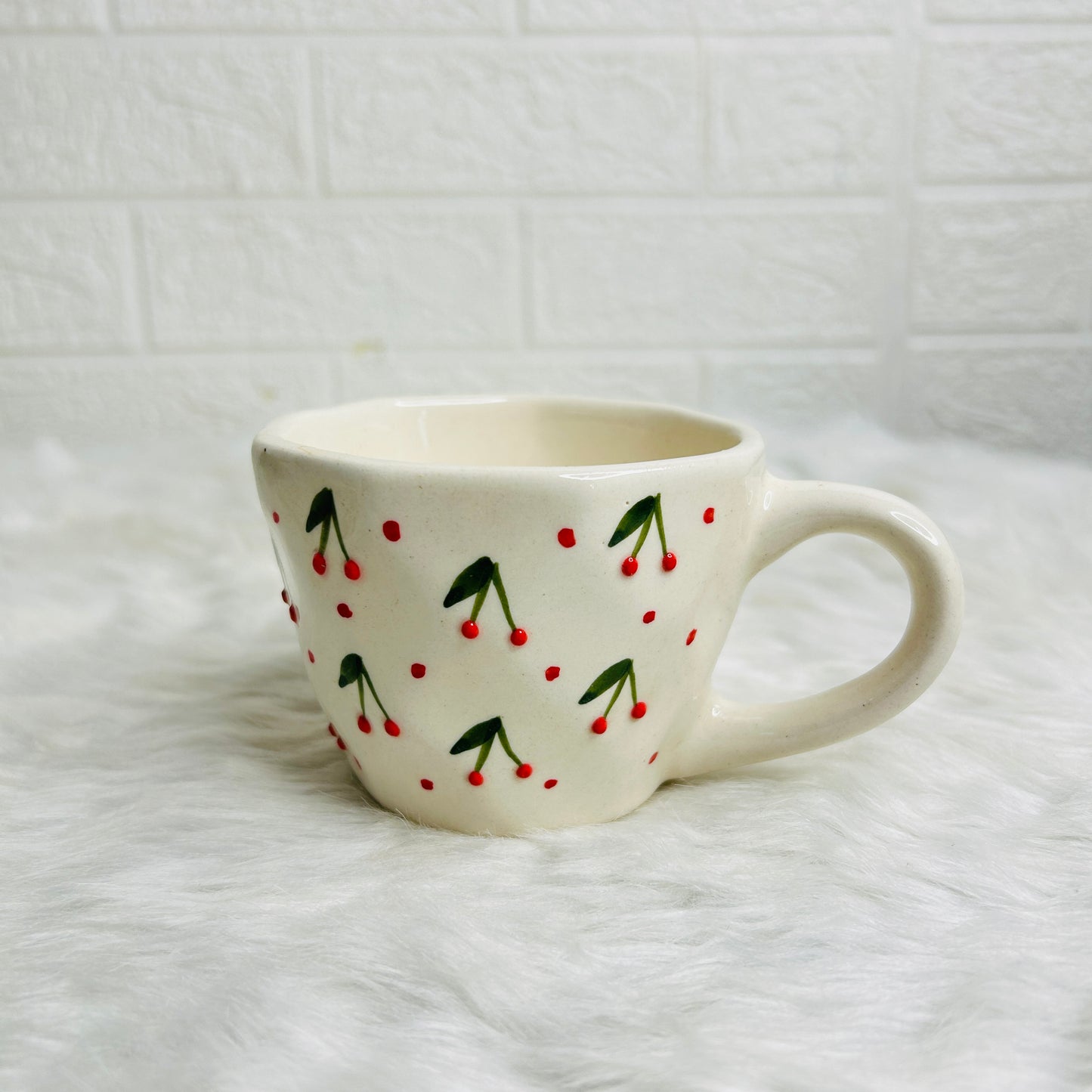 Cherry Cup & Saucer (Pack of 1)
