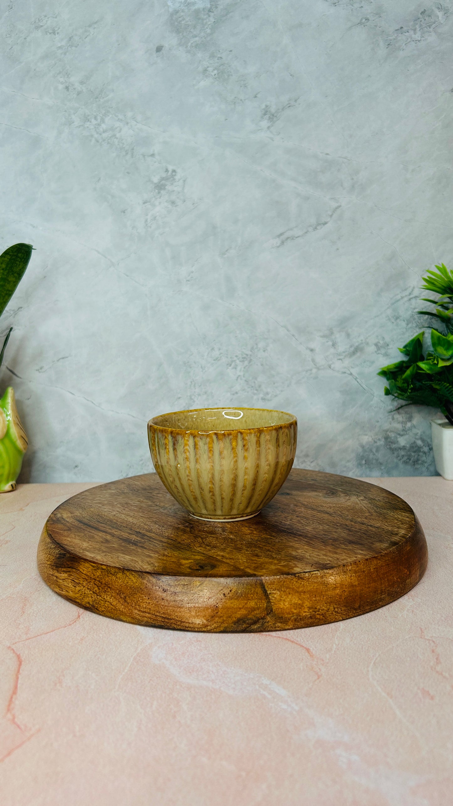 COCOA CANVAS SNACK BOWL SET OF 2