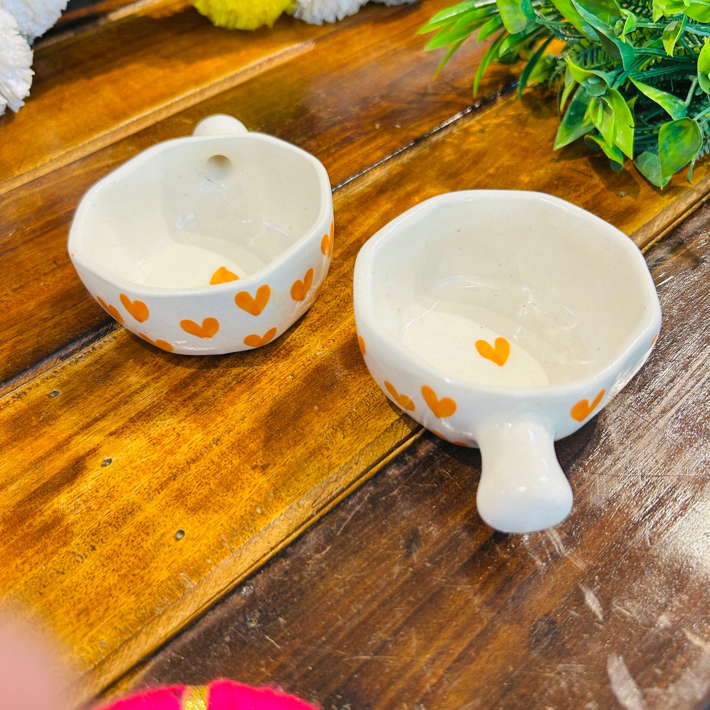 Yellow Handle Dip Bolw ( pack of 1 )