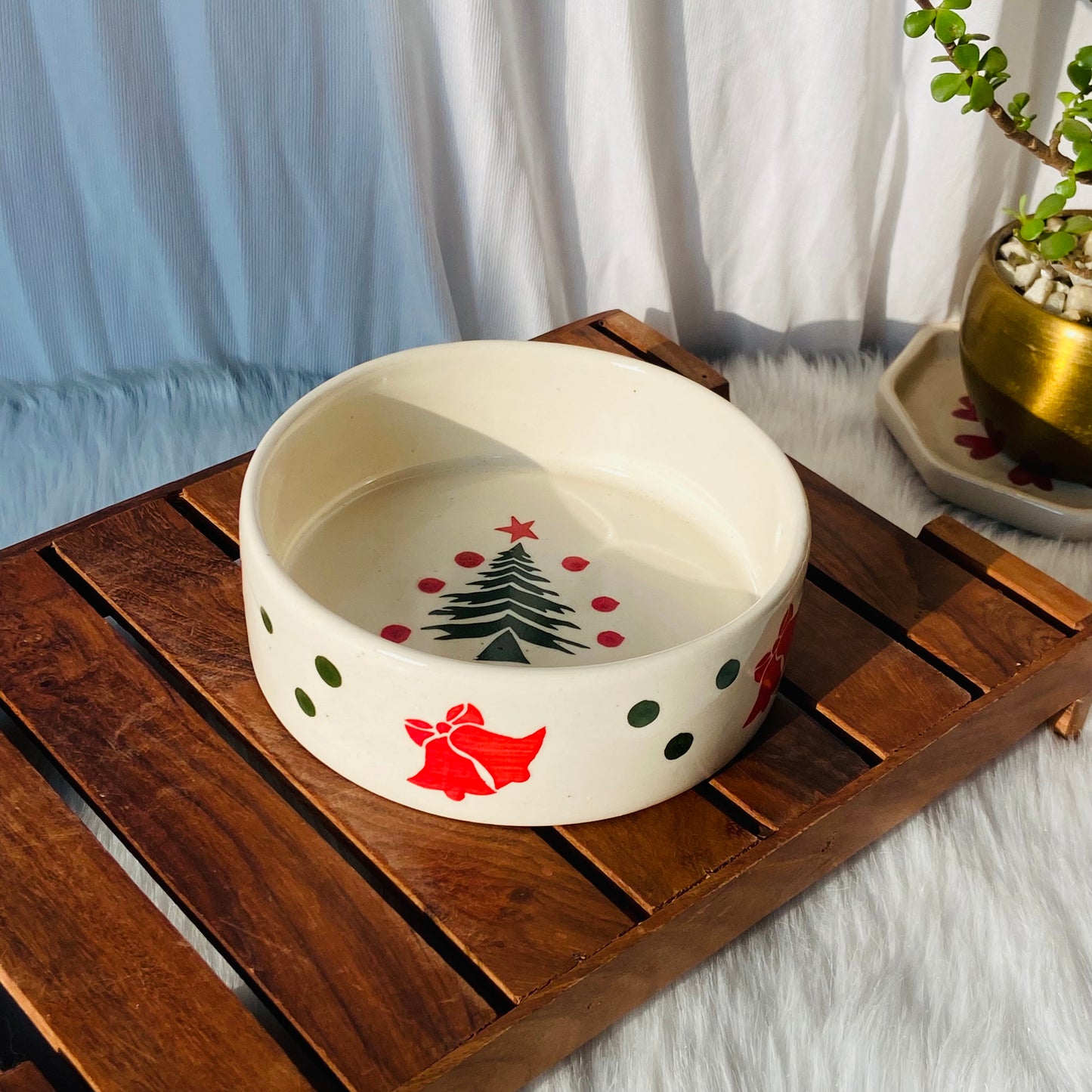 Christmas Tree Breakfast bowl