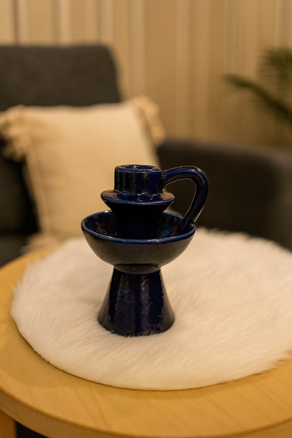 Ceramic Candle Stands (Set of 4)