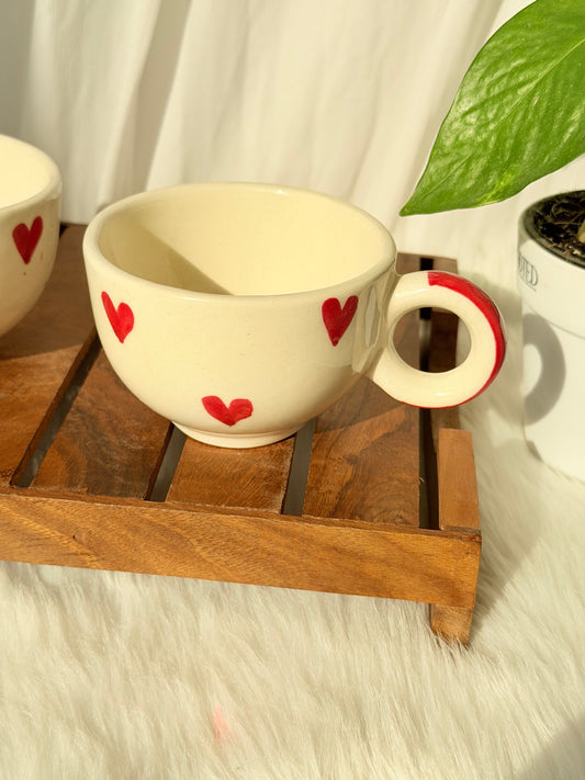 Little Hearts Tea Cup