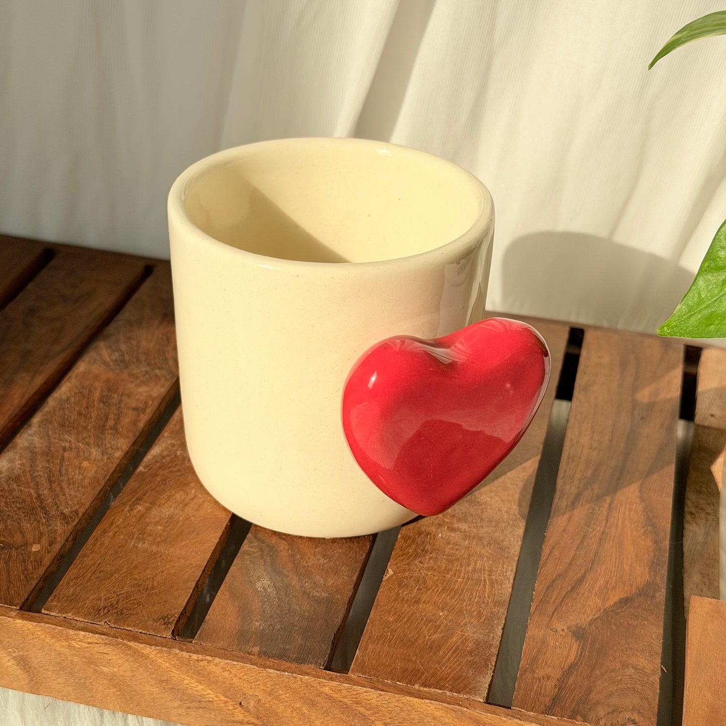 Heart Handle Love Mug