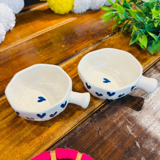 Blue Handle Dip Bowl ( pack of 1 )
