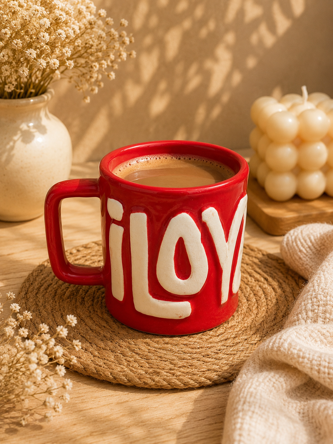 Red Love Ceramic Mug