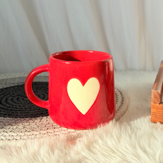 Classic Love Red Ceramic Mug
