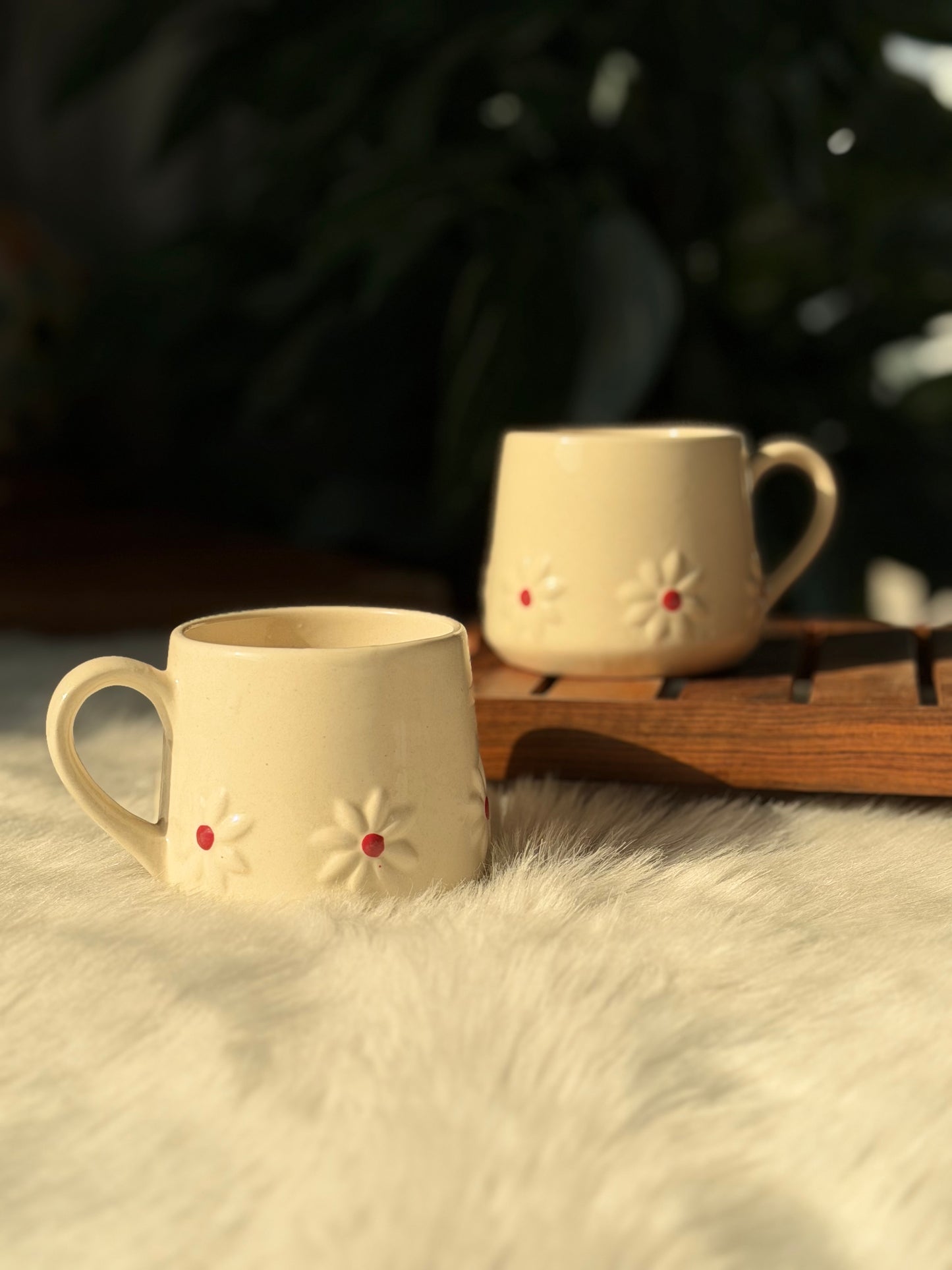 Minimal Daisy Coffee Mug