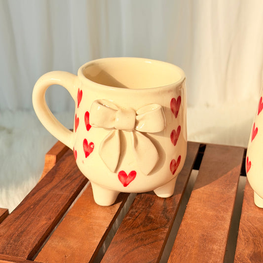 Sweetheart Bow Ceramic Mug