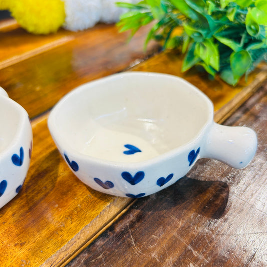Blue Handle Dip Bowl ( pack of 1 )