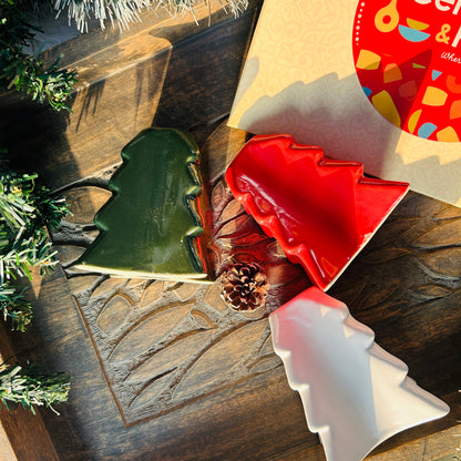 Xmas Red Candle Stand