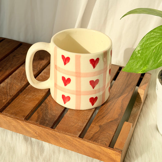 Heart Check Coffee Mug