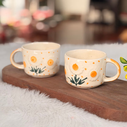 Sunflower Bloom Ceramic Coffee Mug