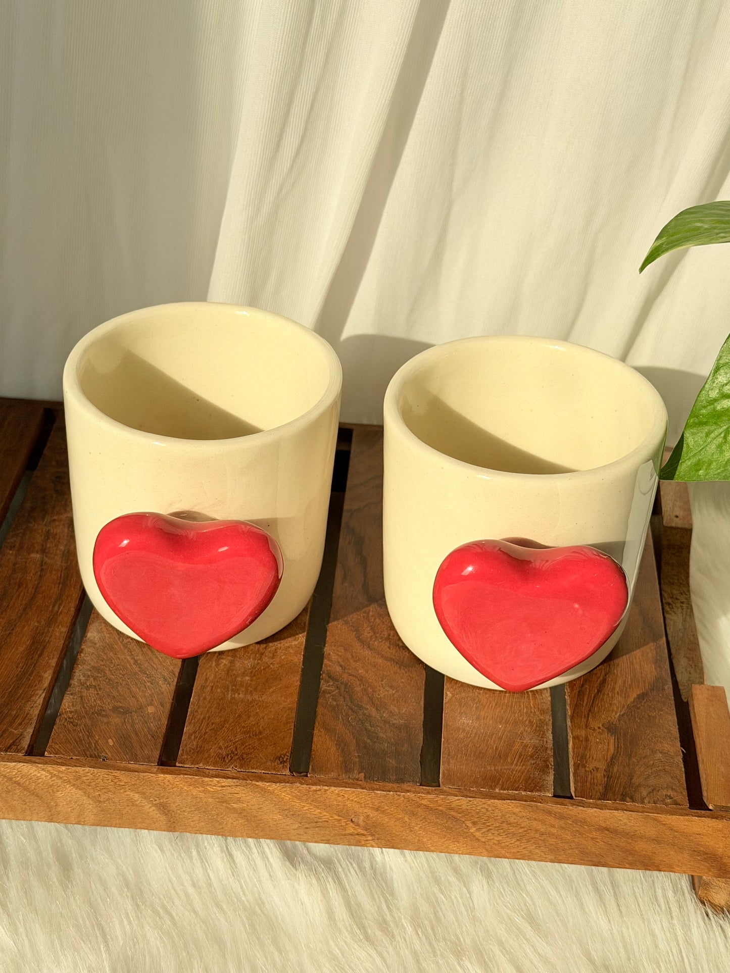 Heart Handle Love Mug