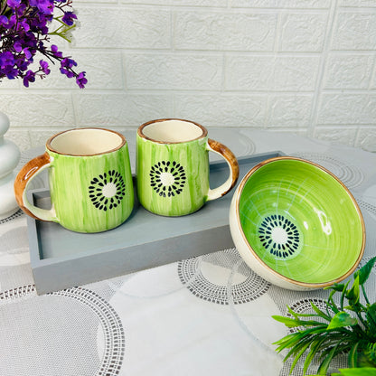 Kiwi Splash Breakfast Combo Set
