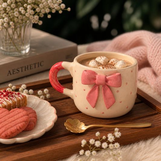 Elegant Bow Coffee Mug