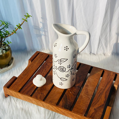 Black Leaf Oil Bottle