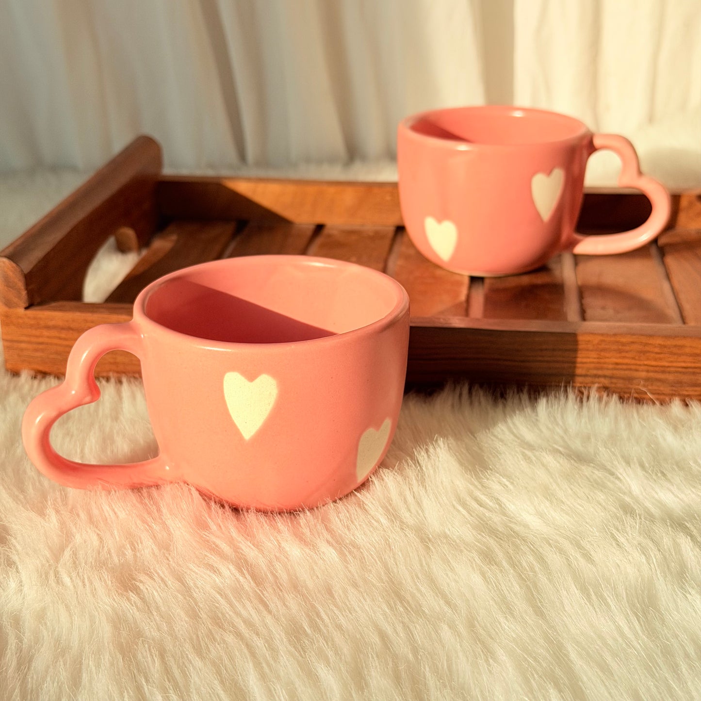 Sweetheart Blush Ceramic Cup