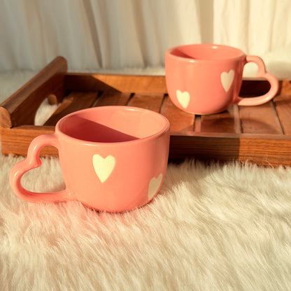 Sweetheart Blush Ceramic Cup