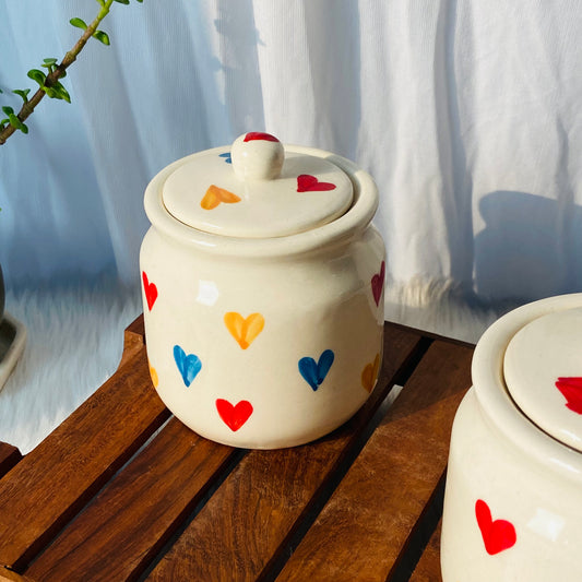 Multi Heart Jar