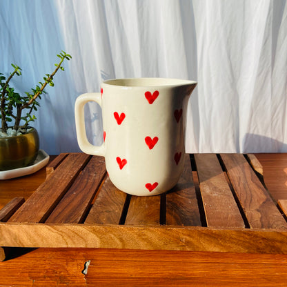 Red Heart Jug