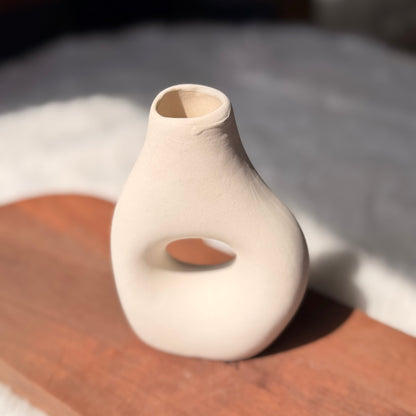 Nordic Loop Ceramic Vase